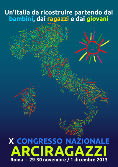 Poster X Congresso Nazionale Arciragazzi